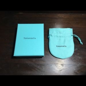 tiffany & co gift box and dust bag